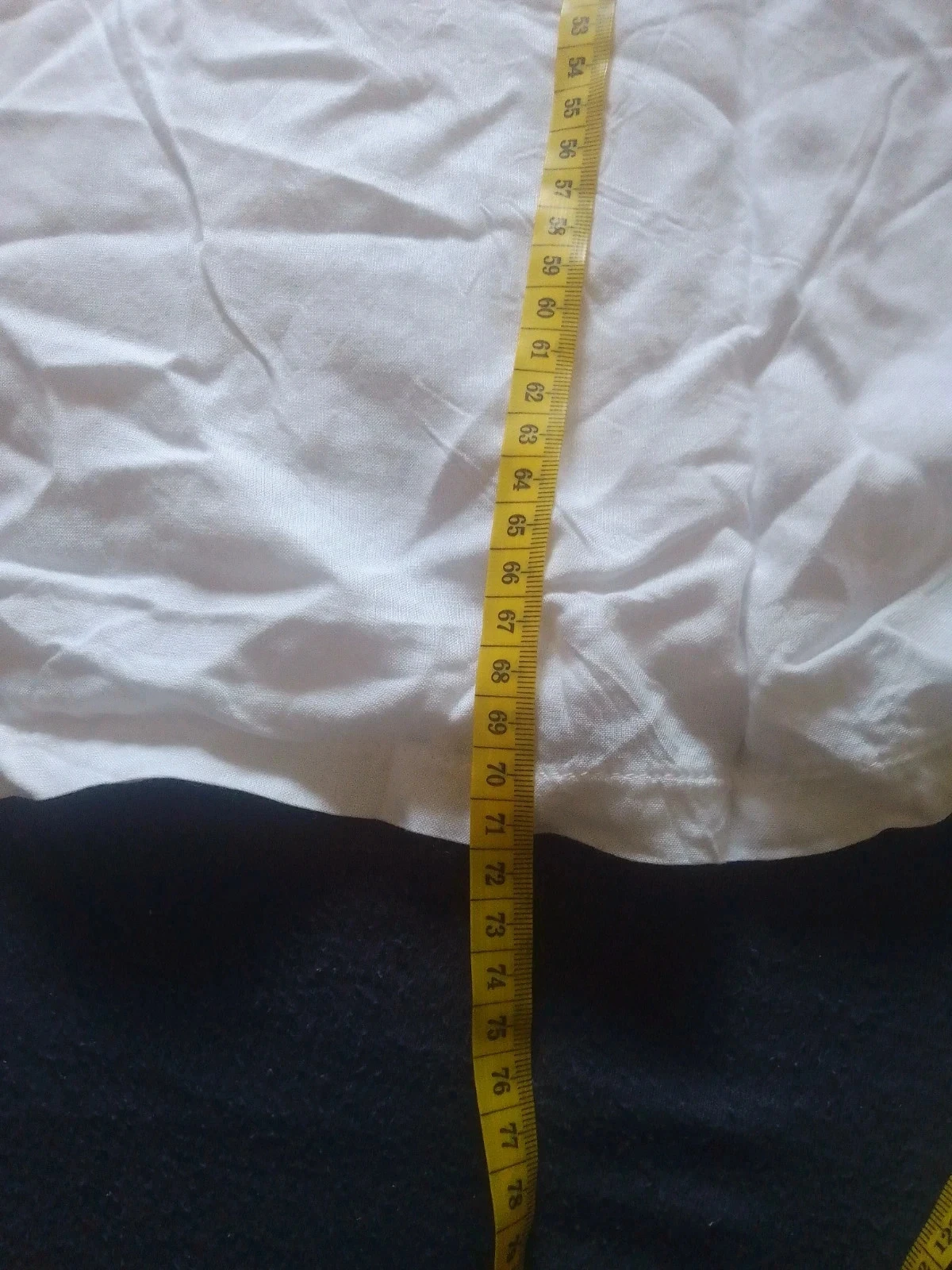 White cotton tunic 40/42 – photo 4